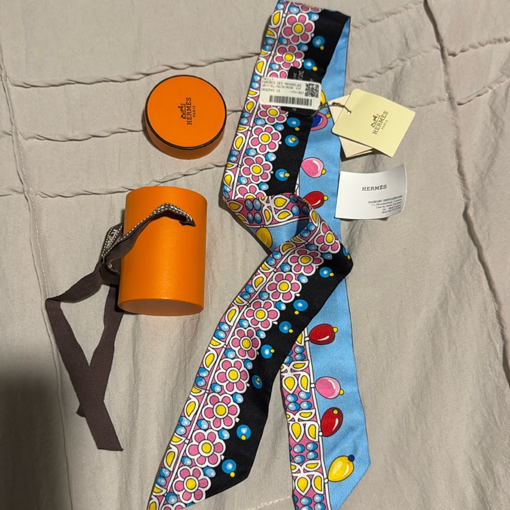 NWT 🩵 HERMES 💙 TWILLY PARURES DES MAHARAJAS